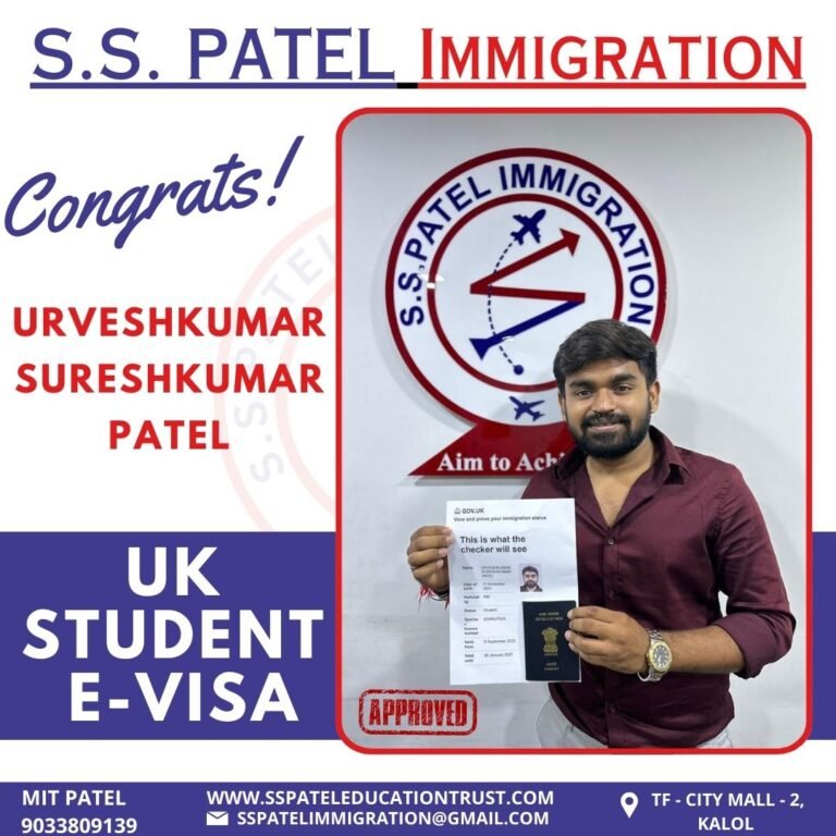 The Authentic guidance has been given to me by Dhruv Patel & his team. I was the student of S. S. PATEL CLASSES. - 4